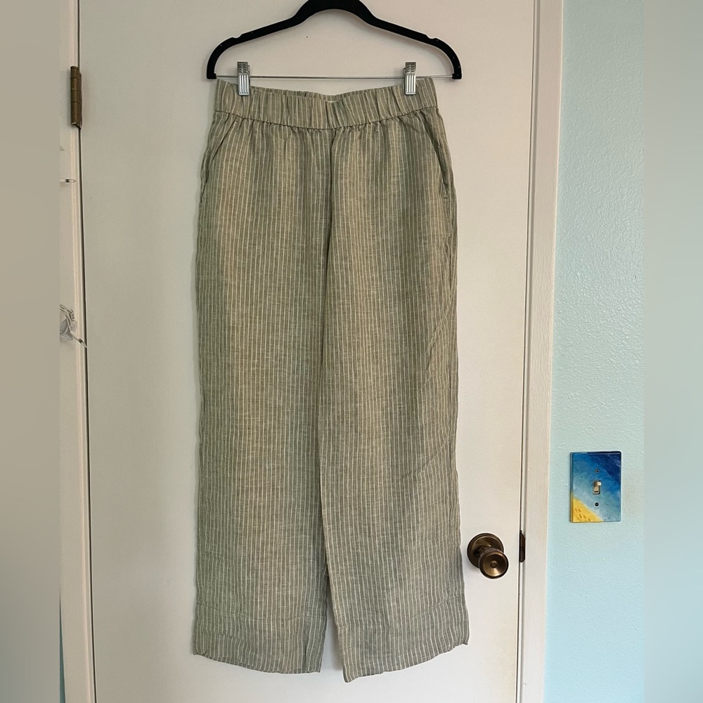 Striped Linen Pants - Picture 4 of 6